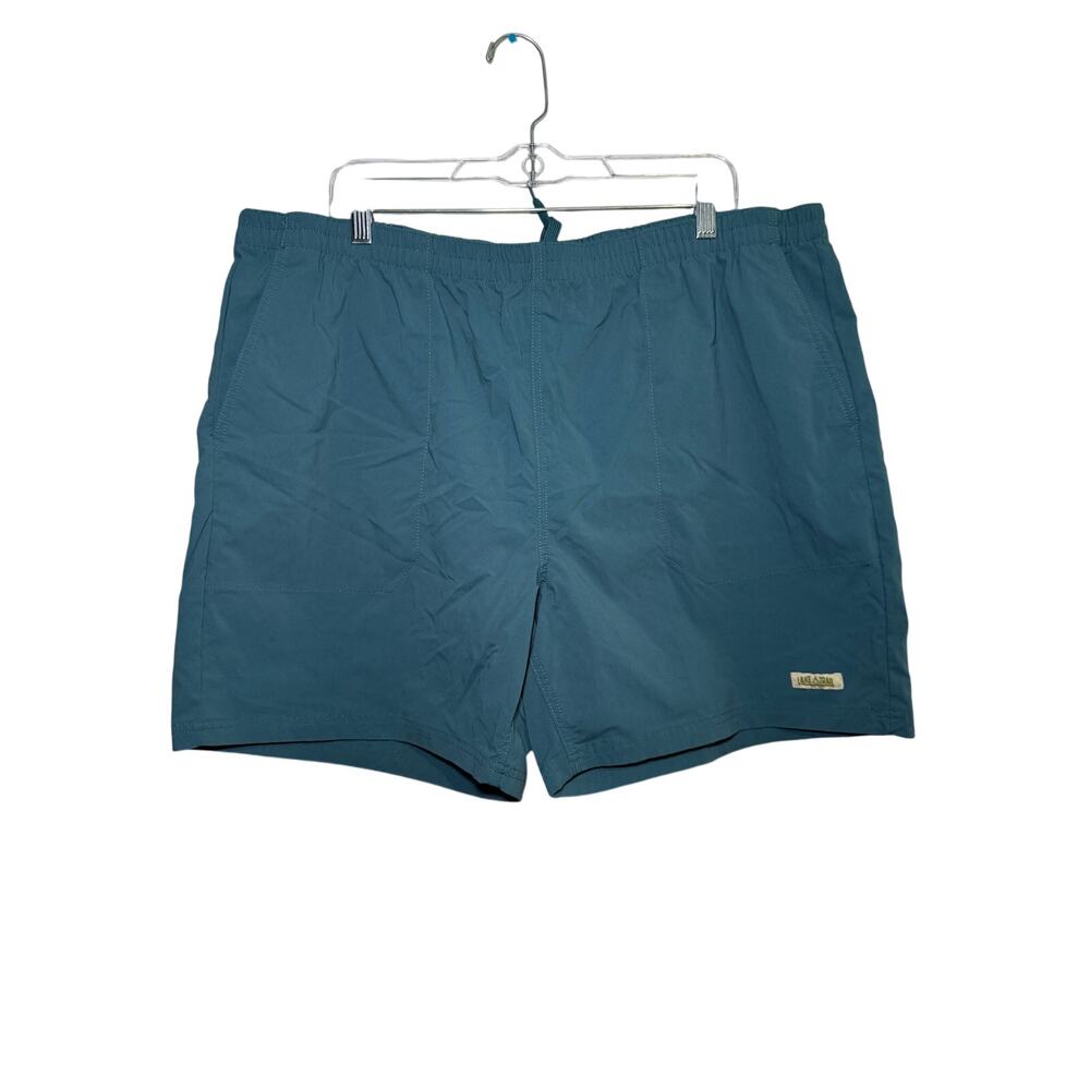 Lake Trail‎ blue nylon shorts mens XXL athleisure workout hiking fitness outdoor